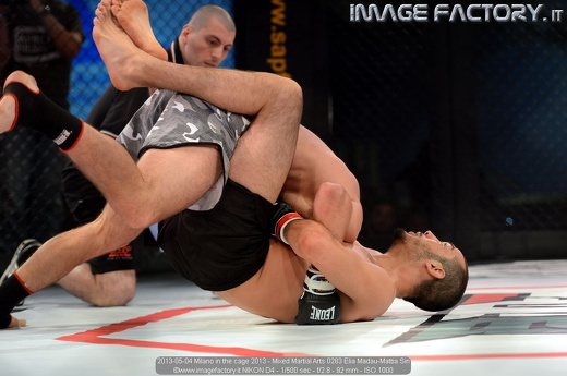 2013-05-04 Milano in the cage 2013 - Mixed Martial Arts 0283 Elia Madau-Mattia Siri